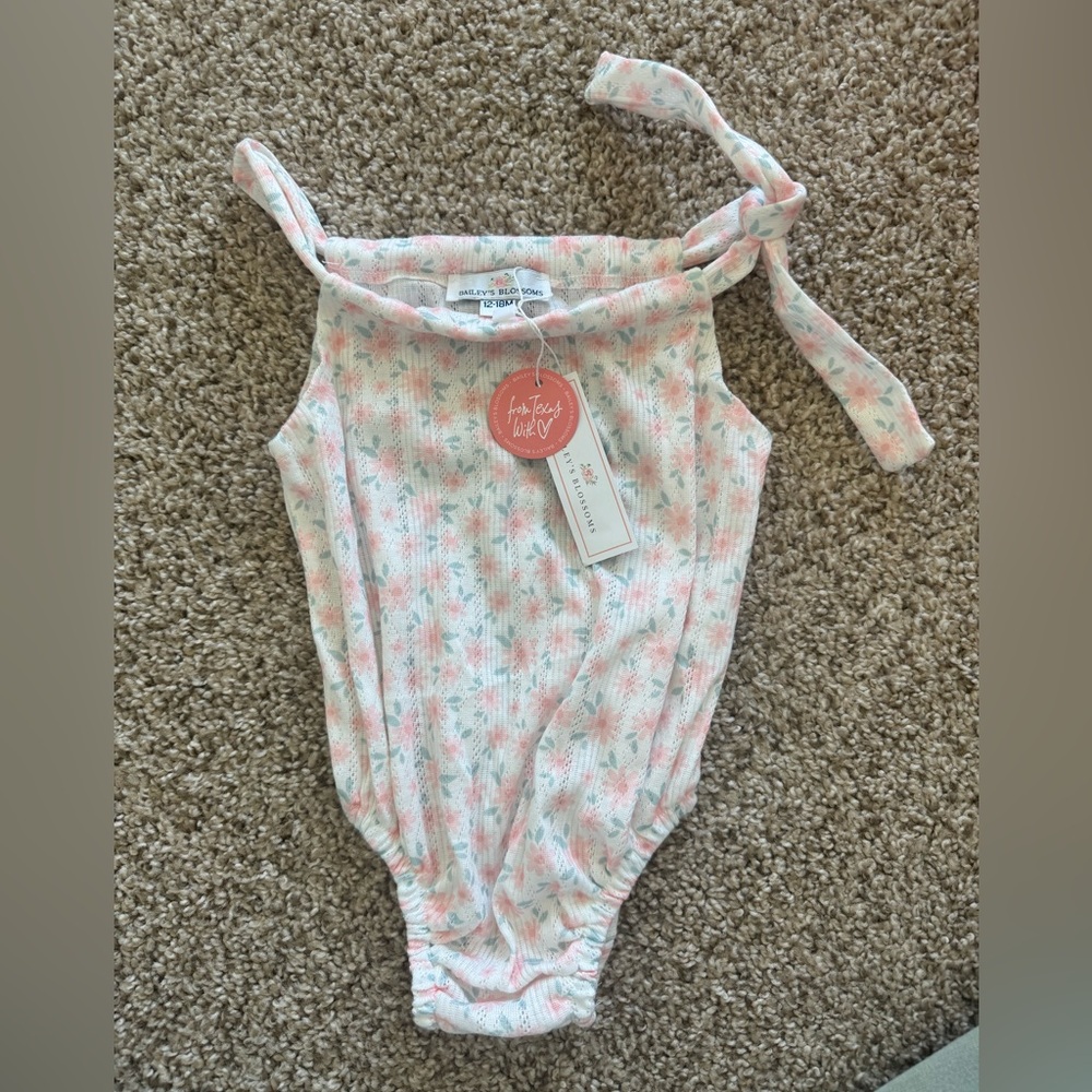 Bailey’s Blossoms Lovely Floral Kids Bodysuit